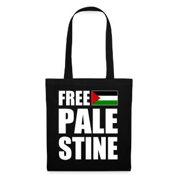 Free palestine - Tote Bag - black - Front