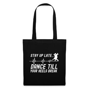 Formation en danse Ballroom Danse de couple - Sac en tissu - noir - Devant