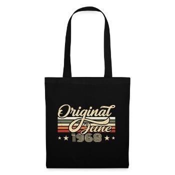 June 1968 | Birthday 1968 Vintage June 1968 - Tote Bag - black - Front