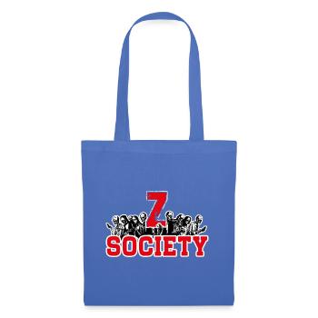 Z society - La zombification de l'humanité - Sac en tissu - bleu pâle - Devant