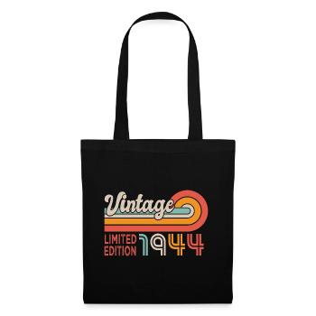 1944 Birthday Born in 1944 - Tote Bag - black - Front