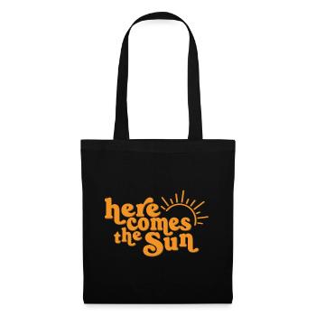 Here comes the sun - Tote Bag - black - Front