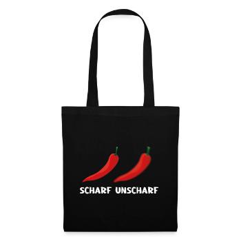 Scharf und unscharf, Fotografen Design witzig. - Stoffbeutel - Schwarz - Vorne