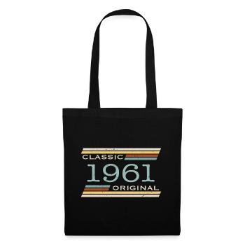 Vintage 1961, Classic, Original - Tote Bag - black - Front