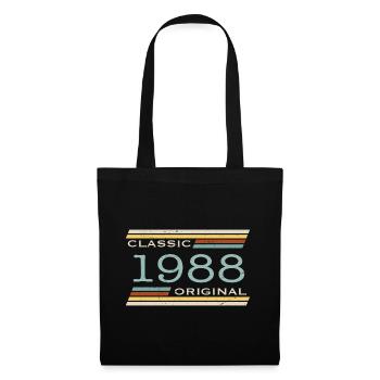 Vintage 1988, Classic, Original - Tote Bag - black - Front