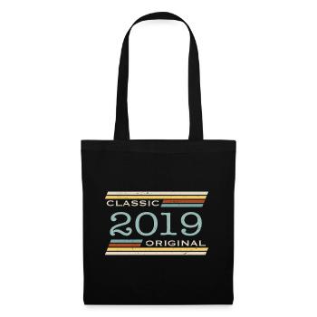 Vintage 2019, Classic, Original - Tote Bag - black - Front