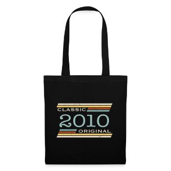Vintage 2010, Classic, Original - Tote Bag - black - Front