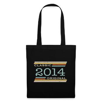 Vintage 2014, Classic, Original - Tote Bag - black - Front