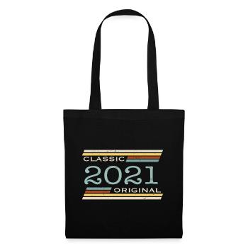 Vintage 2021, Classic, Original - Tote Bag - black - Front
