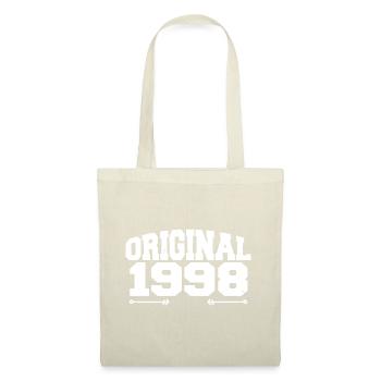 Original 1998 | Cadeau d’anniversaire 1998 - Sac en tissu - nature - Devant