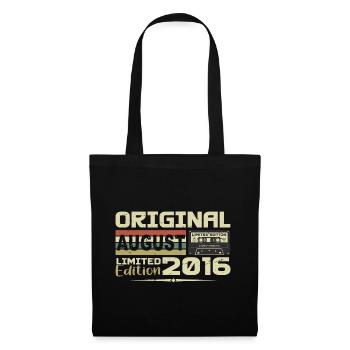 August 2016 - Born in August 2016 Built in August 2016 - Tote Bag - black - Front