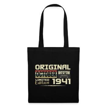 Anniversaire Octobre 1941 Original | Octobre 1941 - Sac en tissu - noir - Devant
