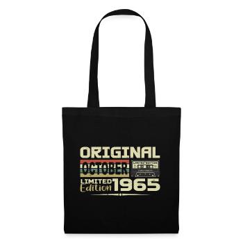 Birthday October 1965 Original | October 1965 - Tote Bag - black - Front