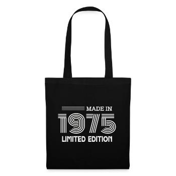 1975 Birthday Gift 1975 Gift Idea - Tote Bag - black - Front