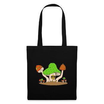 mushroom party - Tote Bag - black - Front