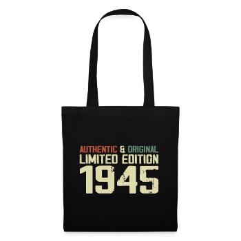 1945 Birthday Gift 1945 Vintage 1945 Retro - Tote Bag - black - Front