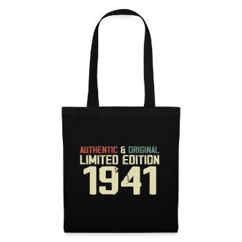 1941 Birthday Gift 1941 Vintage 1941 Retro - Tote Bag - black - Front