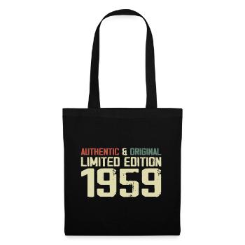 1959 Birthday Gift 1959 Vintage 1959 Retro - Tote Bag - black - Front