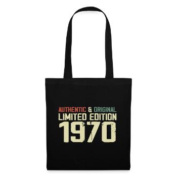 1970 Birthday Gift 1970 Vintage 1970's Retro - Tote Bag - black - Front