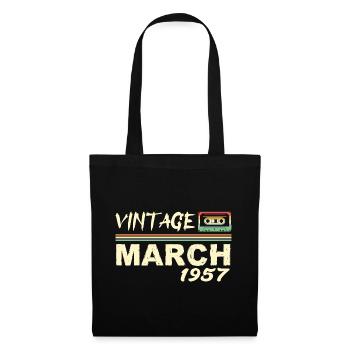 March 1957 - March 1957 - Tote Bag - black - Front