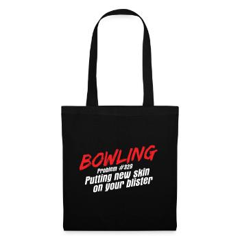 Bowling - Stoffbeutel - Schwarz - Vorne