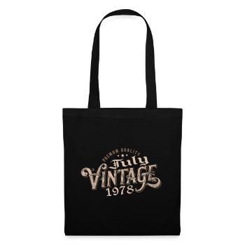 Gift July 1978 Birthday July 1978 July - Tote Bag - black - Front
