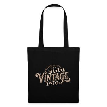 Cadeau Juillet 1970 Anniversaire Juillet 1970 July - Sac en tissu - noir - Devant