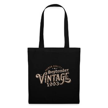 Birthday September 1993 Gift September 1993 - Tote Bag - black - Front