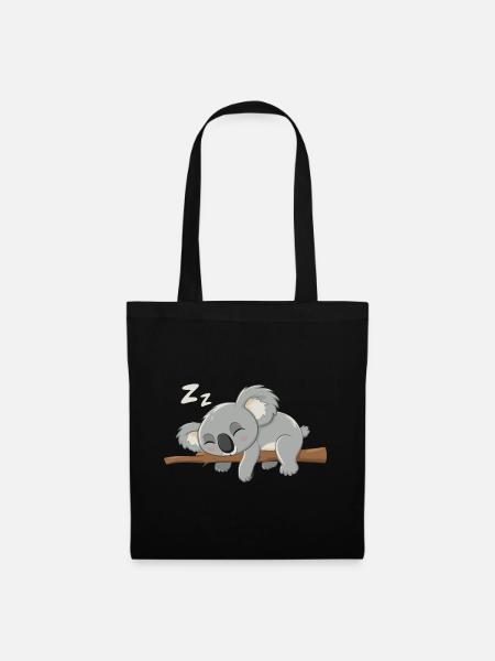 Koala Koala Koala Ours Koala Animal - Sac en tissu - noir