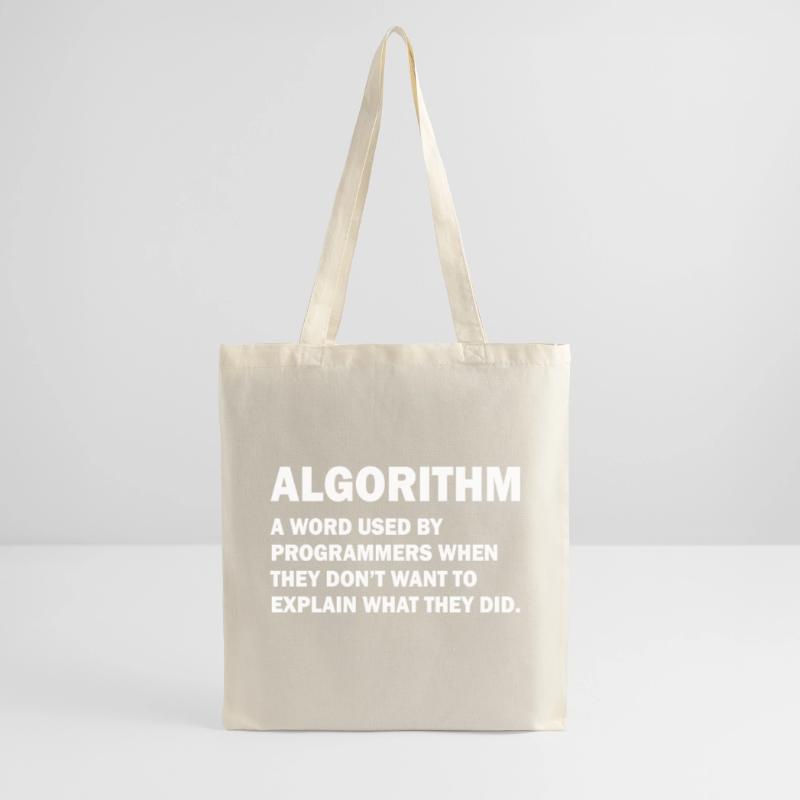 Algorithm Admin Computer Science Nerd Programming Tote Bag
