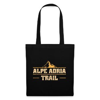 Crossing the Alps Alpe Adria Trail Ferwanderweg - Tote Bag - black - Front