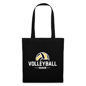 Volleyball coach gift | Coach Volleyball - Tote Bag - black - Front