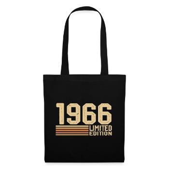 Born in 1966 Birthday - Gift 1966 Vintage 1966 - Tote Bag - black - Front