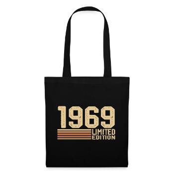 Born in 1969 Birthday - Gift 1969 Vintage 1969 - Tote Bag - black - Front