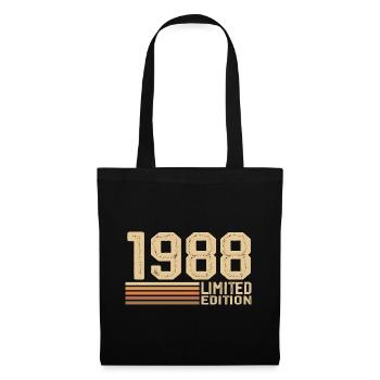 Born in 1988 Birthday - 1988 Vintage 1988 Gift - Tote Bag - black - Front