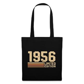 Born in 1956 Birthday - Gift 1956 Vintage 1956 - Tote Bag - black - Front