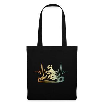 Kart Heartbeat Go-Kart Racer Go Kart - Sac en tissu - noir - Devant