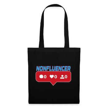 Nonfluencer Couleurs changeantes - Sac en tissu - noir - Devant