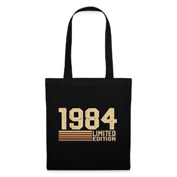 Born in 1984 Birthday - 1984 Vintage 1984 Gift - Tote Bag - black - Front