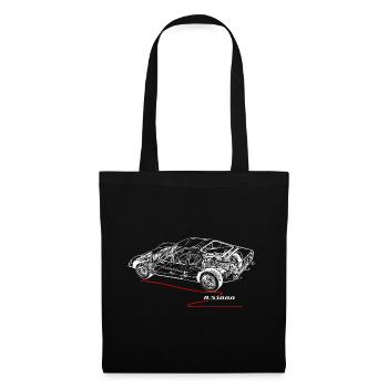 Melkus RS 1000 - DDR Rennsport - Stoffbeutel - Schwarz - Vorne