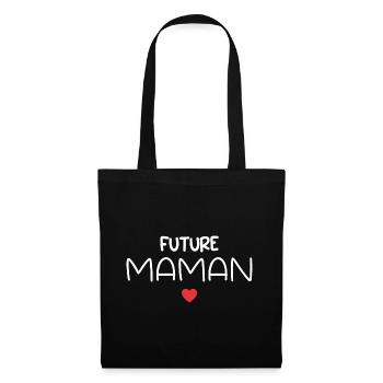 Future Maman - Sac en tissu - noir - Devant