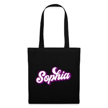 Sophia | Colors changeable - Tote Bag - black - Front