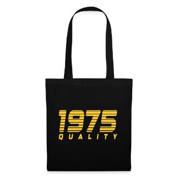 Qualité 1975 | Couleur changeable - Sac en tissu - noir - Devant