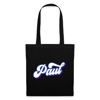 Paul | Colors changeable - Tote Bag - black - Front