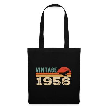 Vintage 1956 Retro 1956 Birthday Gift - Tote Bag - black - Front