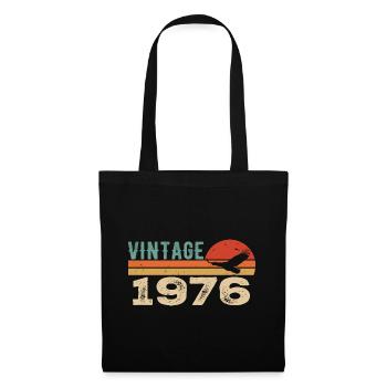 Vintage 1976 Retro 1976 Birthday Gift - Tote Bag - black - Front