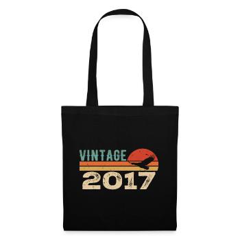 Vintage 2017 Retro 2017 Birthday Gift - Tote Bag - black - Front