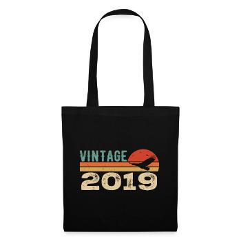Vintage 2019 Retro 2019 Birthday Gift - Tote Bag - black - Front