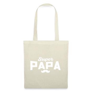 Super Daddy Daddy Gift Dad - Tote Bag - nature - Front