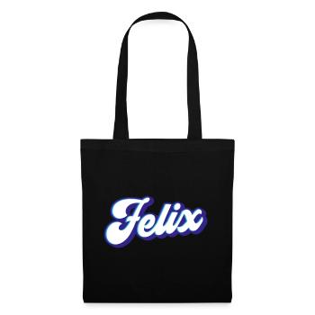 Félix | Couleurs changeantes - Sac en tissu - noir - Devant